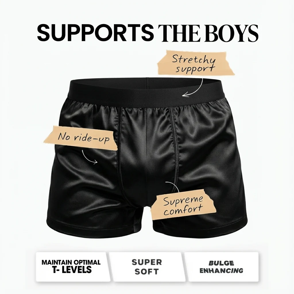 Boxers Reinvented: Boxhero Premium Silk Boxer Shorts - Image 2